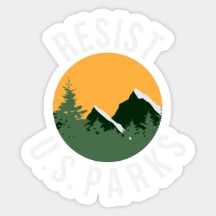 Resist - U.S. National Park Service Sticker